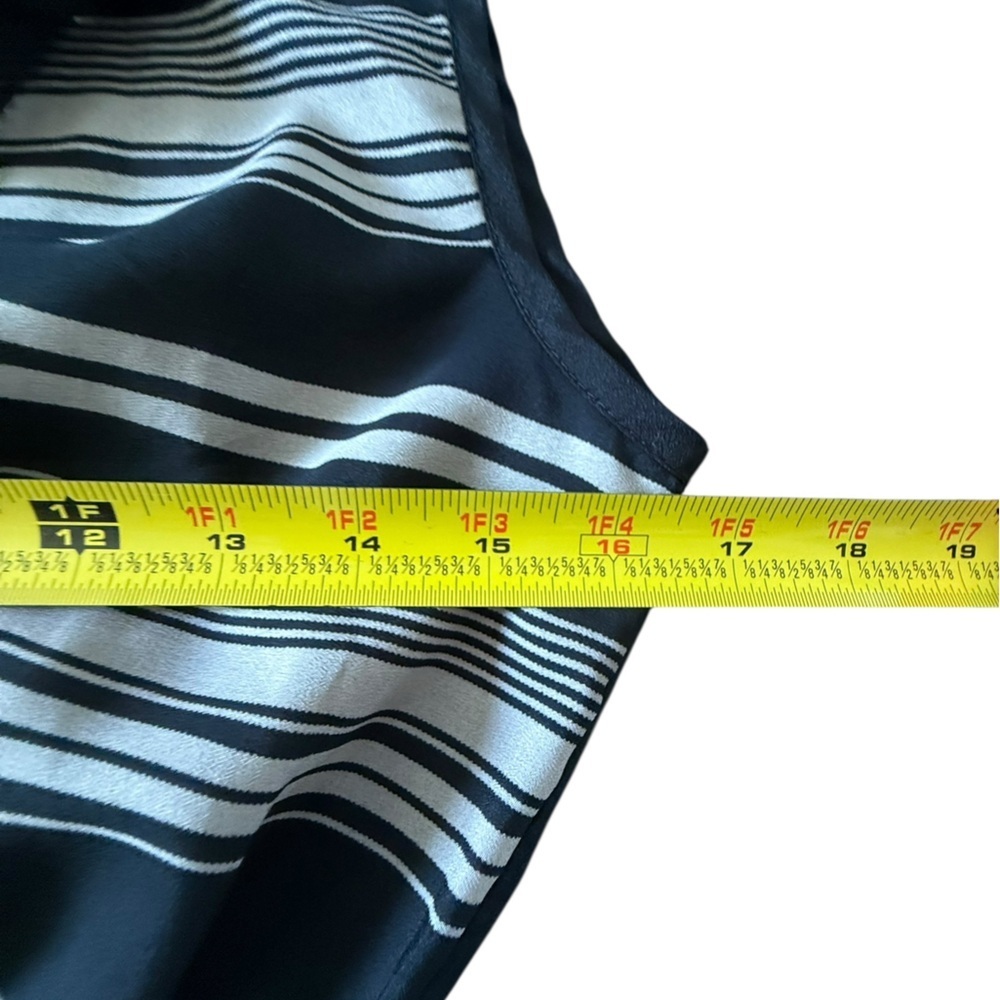 Striped Sleeveless Mini Dress - Size M - Picture 3 of 6